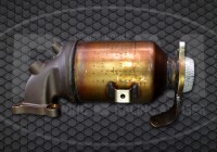 コペン LA400K用 純正触媒ハイフロー加工
