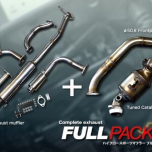 アルトワークス HA36用 ハイフロースポーツマフラー フルパッケージ