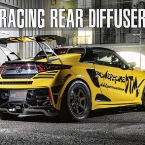 S660 レーシングリアディフューザー＆レーシングフロアダクト